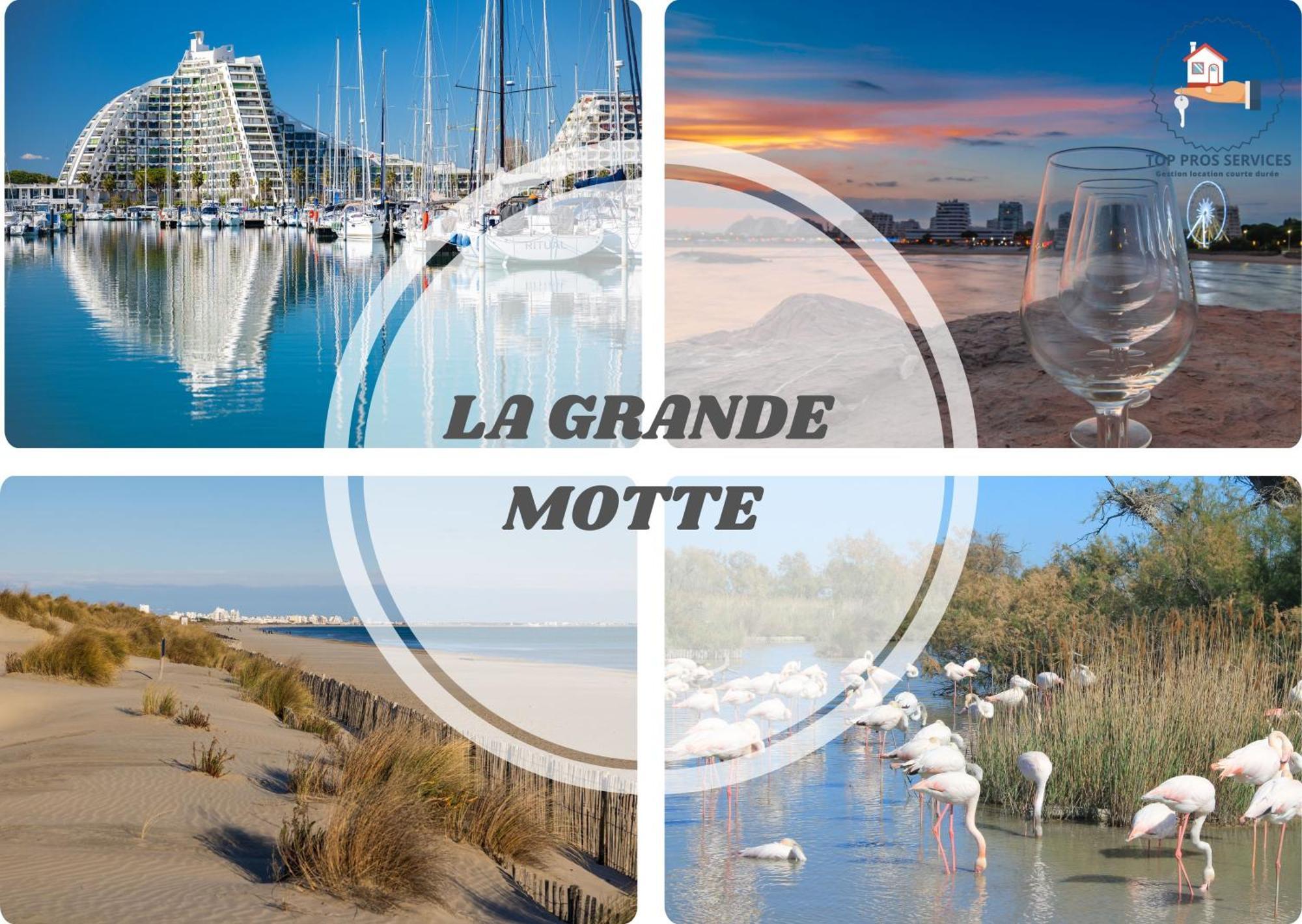 Le Calderini Appart - Face Plage Wifi Et Park Gratuit Calme - Resid Le Surcouf -Top Pros Servicesconciergerie La Grande Motte Exterior foto